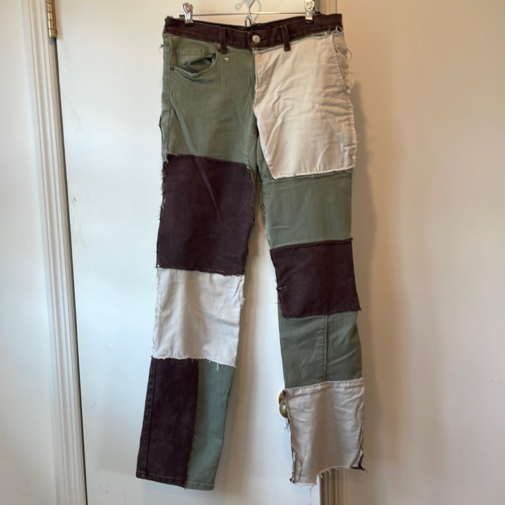 Custom Patchwork Pants - image 1